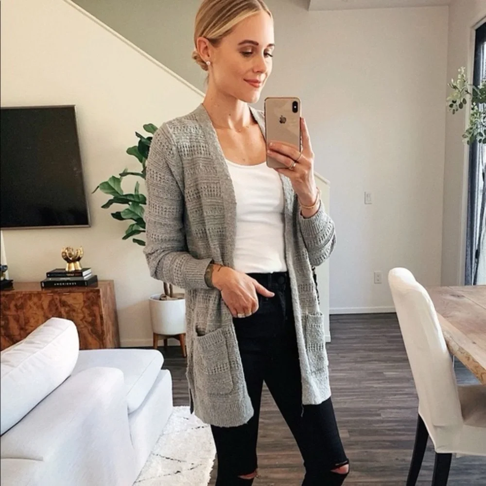 Abercrombie Easy Stitched Cardigan - Picture 2 of 10